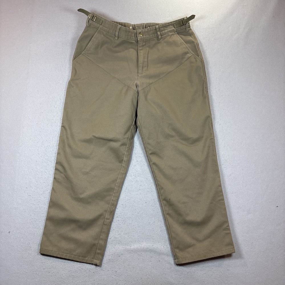 Columbia Double Knee Technical Outdoor Work Pants 38/31 Green. Brush‎ Hunting